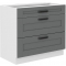 Szafka dolna 3 szuflady 80 D 3S PREMIUM BOX